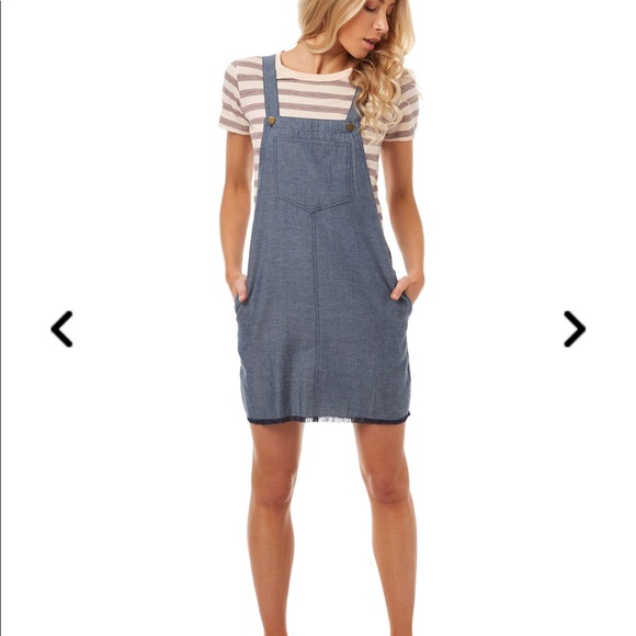 LILYA Denim Overall Dress - Picture 5 of 5